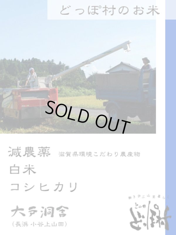 画像1:  [どっぽ村のお米]2024年産コシヒカリ白米5kg（減農薬） 